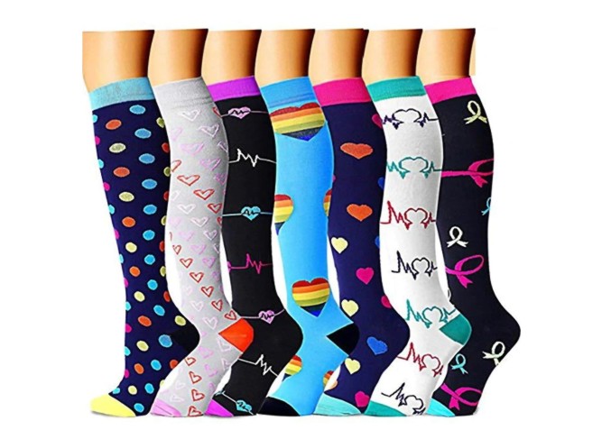 Premium Medical Grade Compression Socks (Random Colors)