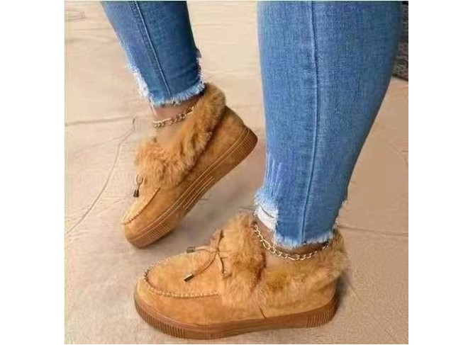 Premium Women's Fleece Loafers