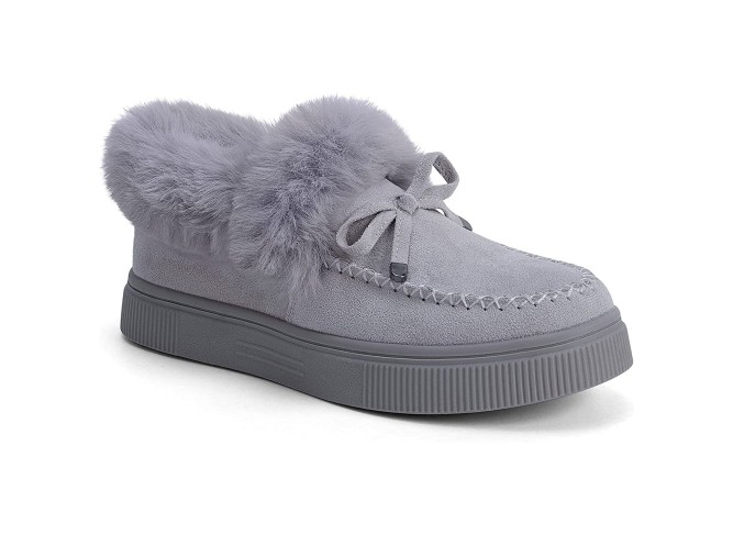 Premium Women's Fleece Loafers