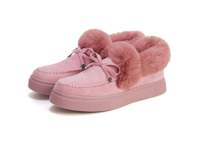 Premium Women's Fleece Loafers