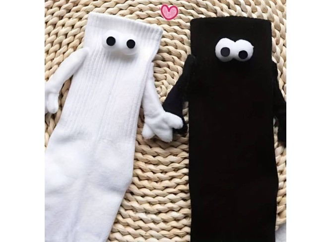 Hand Holding Socks
