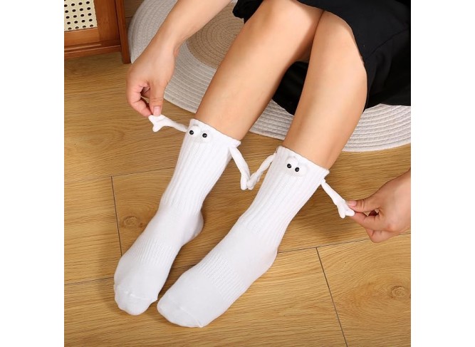 Hand Holding Socks