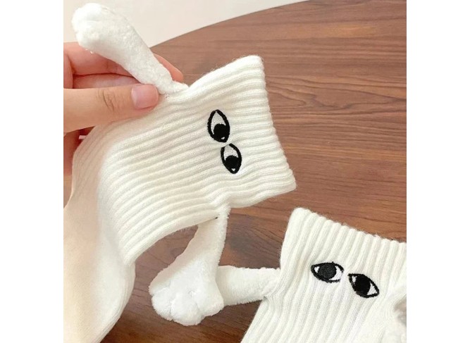 Hand Holding Socks