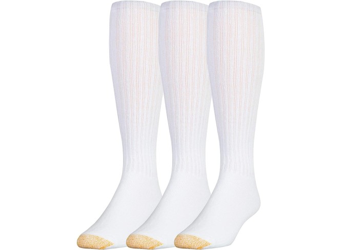Men's Cotton Over-the-Calf Athletic Socks (3-Pack)