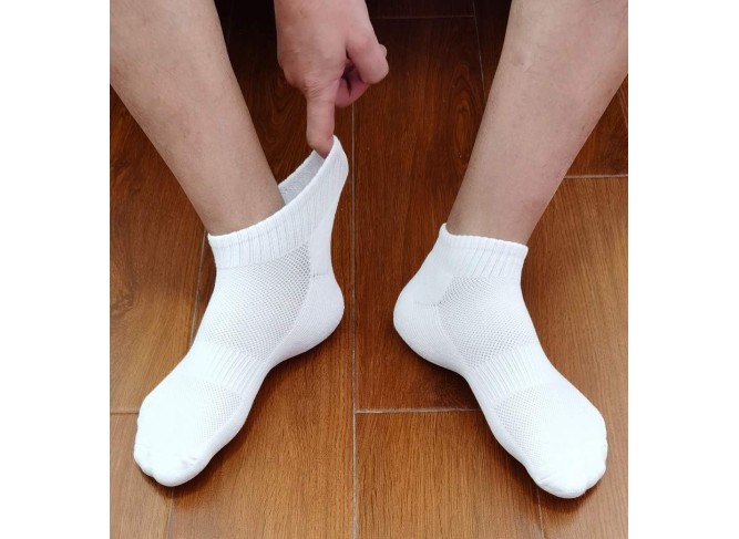 Women's Moisture Wicking Athletic Low Cut Ankle Cotton Socks Cushion
