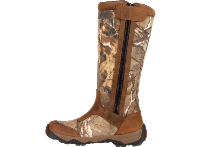 Waterproof Side-Zip Snake Boot
