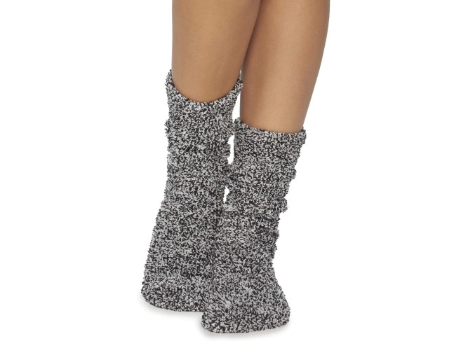 CozyChic Women Heathered Socks, Crew Socks, Plush Socks, Loungewear