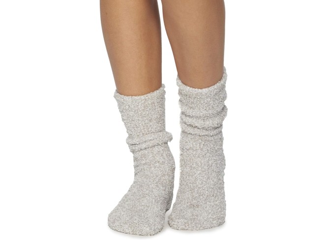 CozyChic Women Heathered Socks, Crew Socks, Plush Socks, Loungewear