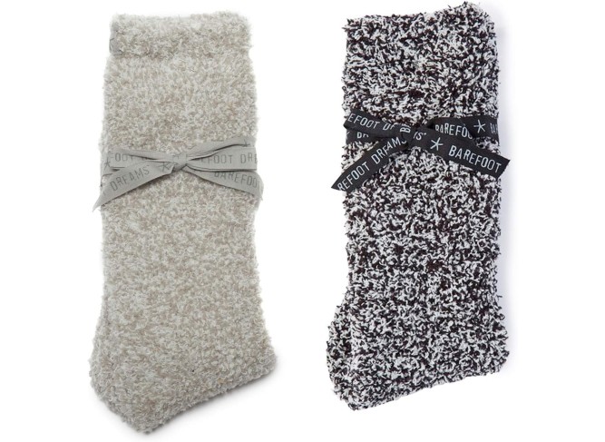 CozyChic Women Heathered Socks, Crew Socks, Plush Socks, Loungewear