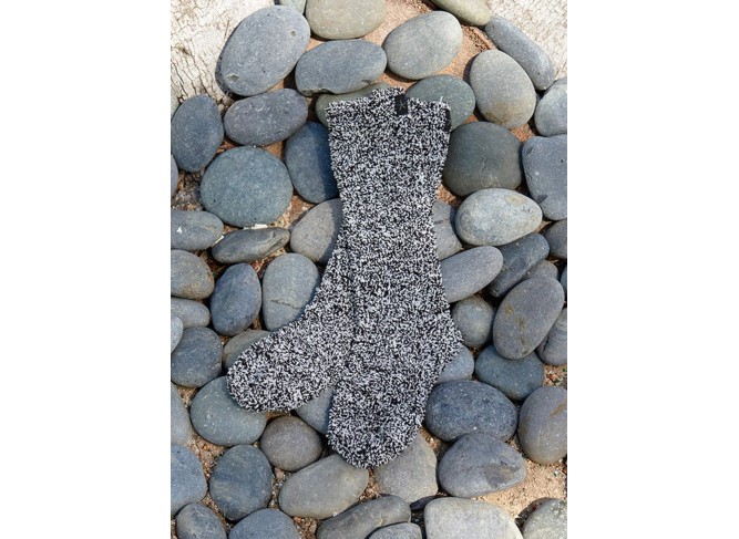CozyChic Women Heathered Socks, Crew Socks, Plush Socks, Loungewear