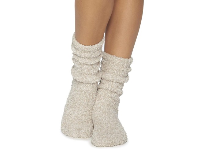 CozyChic Women Heathered Socks, Crew Socks, Plush Socks, Loungewear