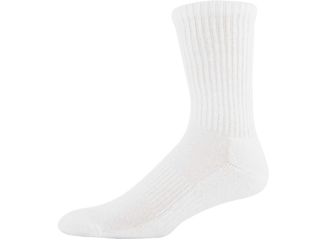 Men's Active Cotton Crew Socks, 10-pairs