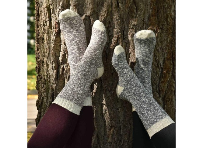 Organic Cotton Ragg Socks - 4 Pairs - Unisex - Casual