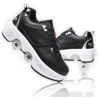Roller Skate Shoes for Women Four Rounds Children's Roller Skates Shoes 