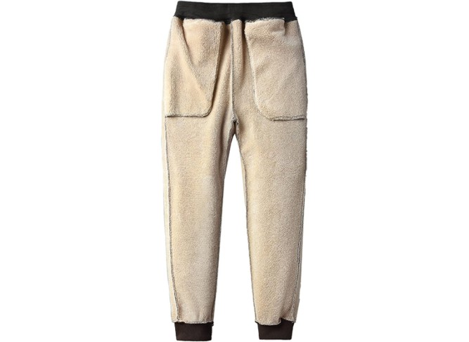 Women's Warm Sherpa Lined Athletic Sweatpants Jogger Fleece Pants
