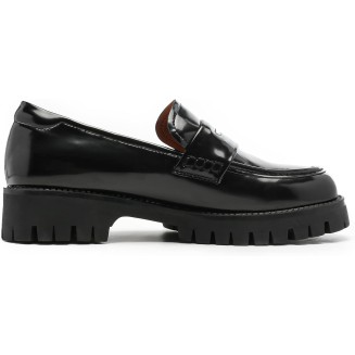 Platform Penny Loafers for Women Comfort Chunky Slip On Dressy Shoes