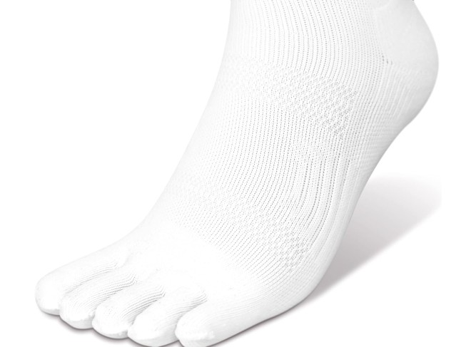Finger Football Toe Socks with Non Slip Sticky Grip for Men Women Athletic Socks Soccer Tennis Basketball Golf Badminton