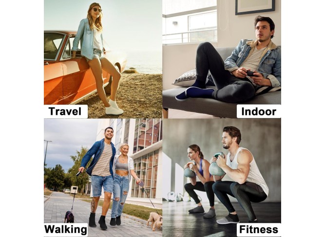 Minimalist Barefoot Sock Shoes for Women Men with Multi Purpose