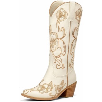 Cowboy Boots for Women Sparkly Cowboy Boots Womens Fashion Bling Bling Cowgirl Western Chunky Heels