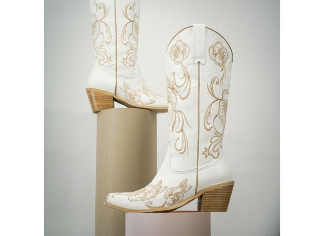Cowboy Boots for Women Sparkly Cowboy Boots Womens Fashion Bling Bling Cowgirl Western Chunky Heels