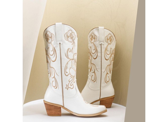 Cowboy Boots for Women Sparkly Cowboy Boots Womens Fashion Bling Bling Cowgirl Western Chunky Heels