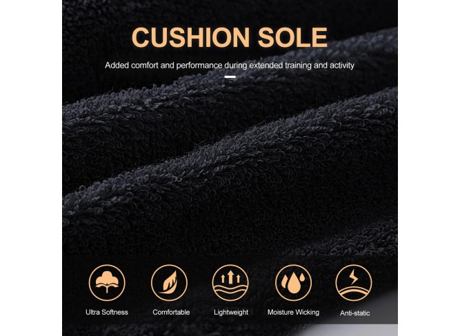 6 Pairs Ankle Athletic Running Socks Low Cut Sports Tab Socks for Men and Women
