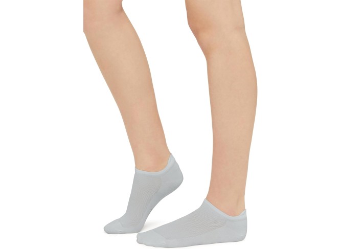 Sneaker Socks For Women No-Show Cotton W Logo Knit into Sole Ankle-Length Comfort Casual Sport Yoga