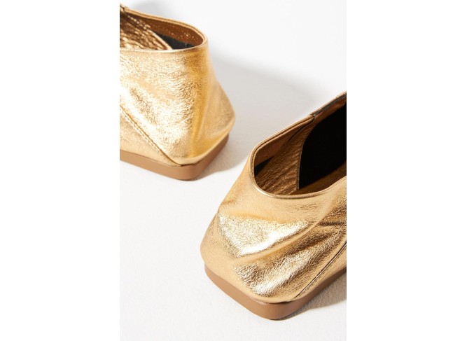 Silver Bow Ballet Flats Shoes for Women Bow Tie Slip On Mary Jane Flats Square Toe Casual Dress Ballerina Shoes