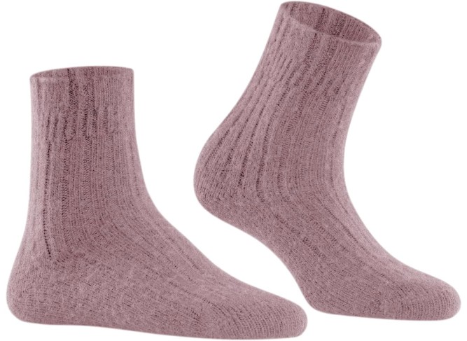 Women Bedsock Rib Crew Cut W 1 Pair