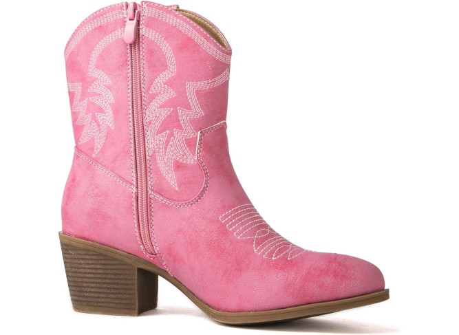 Women's Mid Calf The Western Cowboy Boots Fashion Cowgirl Boots