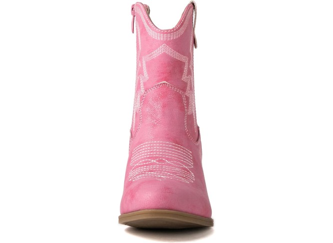 Women's Mid Calf The Western Cowboy Boots Fashion Cowgirl Boots