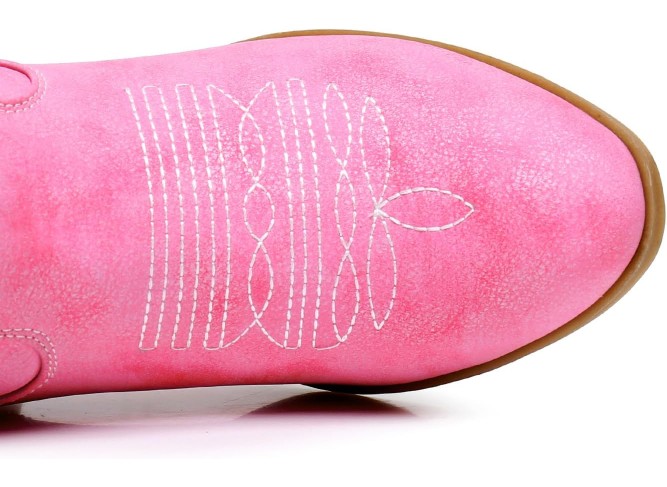 Women's Mid Calf The Western Cowboy Boots Fashion Cowgirl Boots