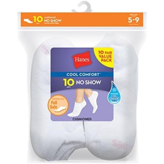 womens Value, No Show Soft Moisture-wicking Socks