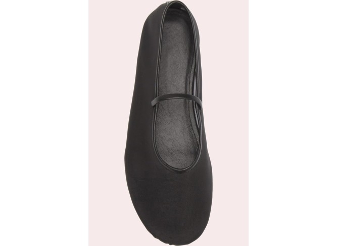 Women's Daisies Fine Mesh Ballet Flats,Round Toe Ballerina Shoes